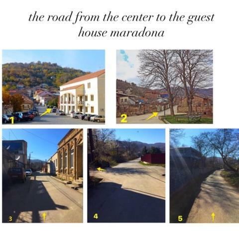 Guest House Maradona Sighnaghi Εξωτερικό φωτογραφία
